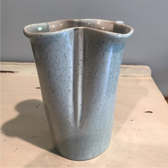 Vintage California Art Pottery Wm Frazier Speckled Glaze Vase Signed & Numbered - Picture 1 of 12